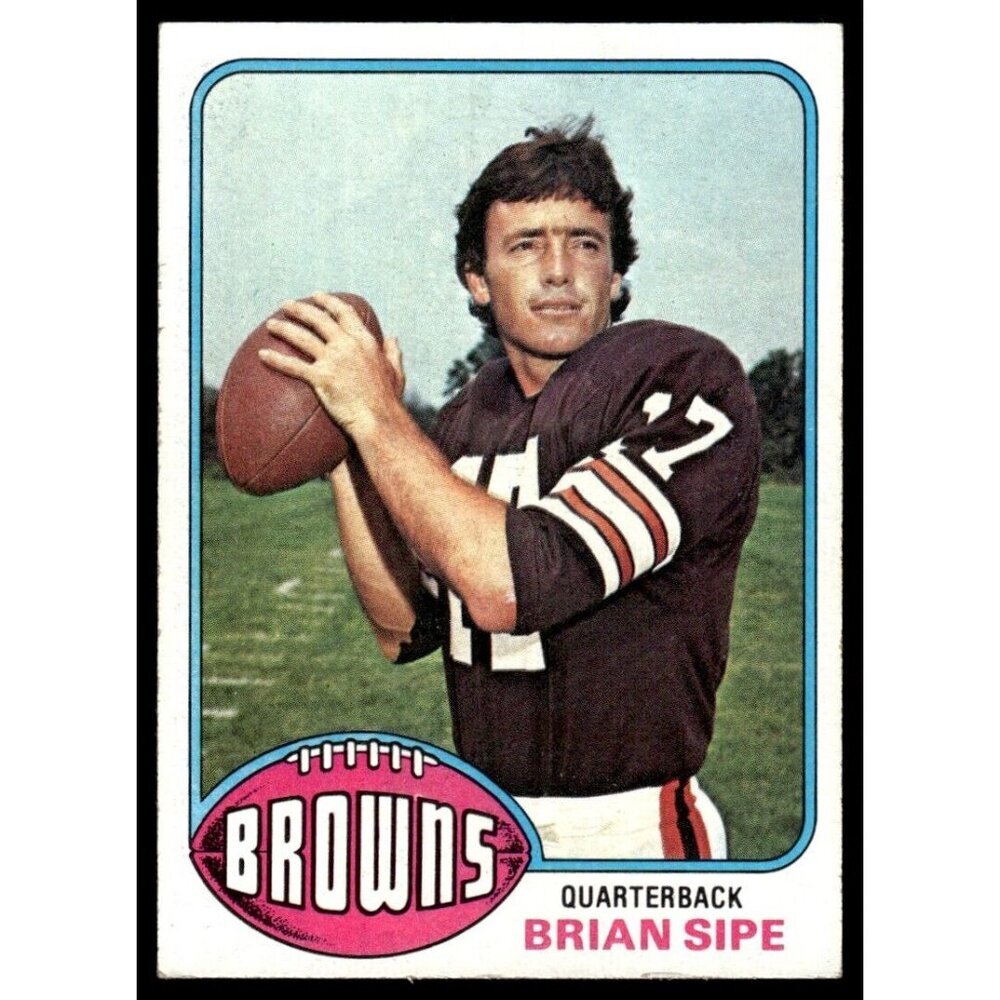 1976 Topps Brian Sipe Rookie Cleveland Browns #516
